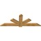 Ekena Millwork Kennewick Rough Sawn Timber Gable Bracket, Western Red Cedar, 72"W x 27"H x 2"D x 6"F, 9/12 Pitch GBW072X27X0206KEN00RWR - alternate 2